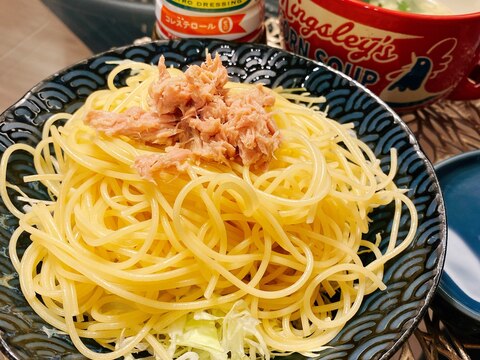 簡単！スパゲティサラダ！スパサラ☆